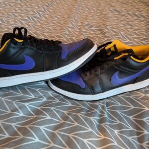 Jordan 1 Low Lakers Men's 10.5